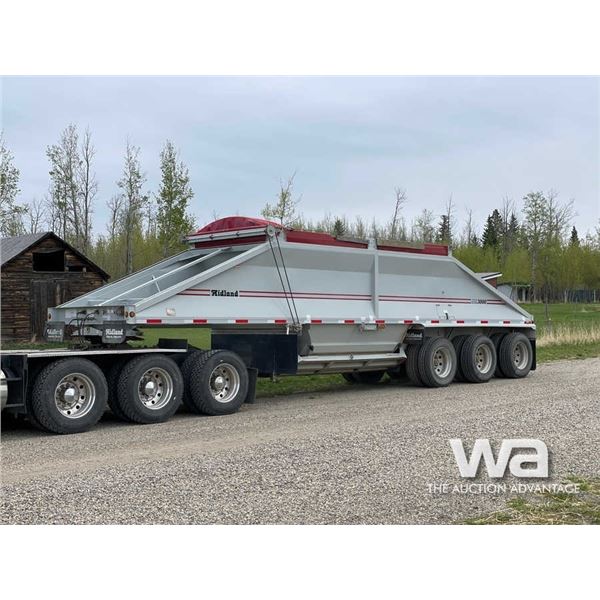 2013 MIDLAND MG38MC3000 TRIDEM BOTTOM DUMP TRAILER