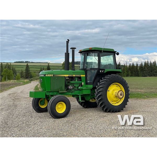 1985 JOHN DEERE 4450 2WD TRACTOR