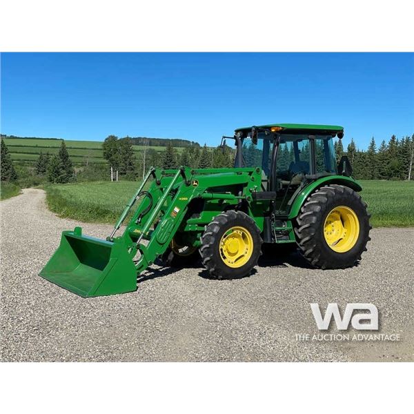 2012 JOHN DEERE 5101E MFWD TRACTOR