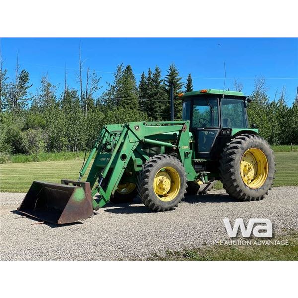 1986 JOHN DEERE 2950 MFWD TRACTOR