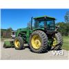 Image 3 : 1986 JOHN DEERE 2950 MFWD TRACTOR