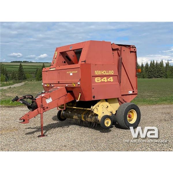 1997 NEW HOLLAND 644 ROUND BALER