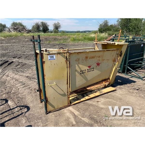 CALF ROPER TIPPING TABLE