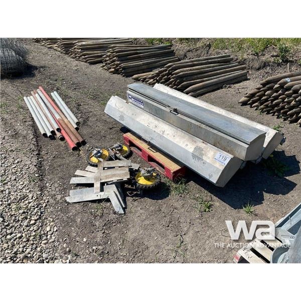 APPLICATOR, GATHERING WHEELS, PIPE