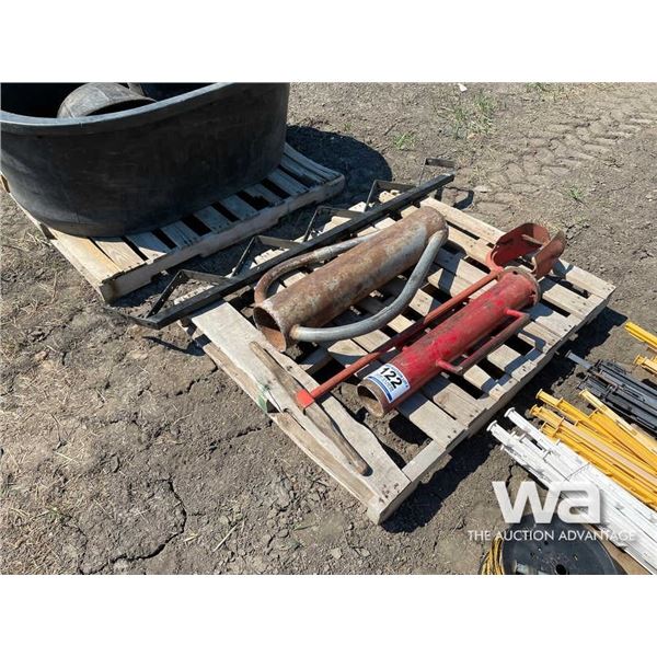 (2) POST POUNDERS, HOLE DIGGER