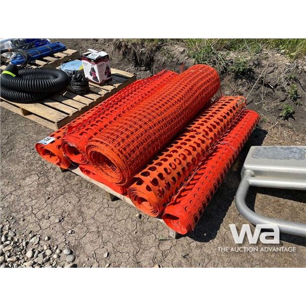 QTY OF SNOW FENCE