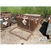 Image 1 : STEEL SQUARE FUEL TANK, BOX & FRAMEWORK
