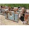 Image 1 : (2) STEEL SQUARE FUEL TANKS, BOX & FRAMEWORK