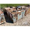 Image 2 : (2) STEEL SQUARE FUEL TANKS, BOX & FRAMEWORK