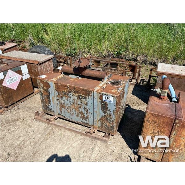 STEEL SQUARE FUEL TANK & FRAMEWORK
