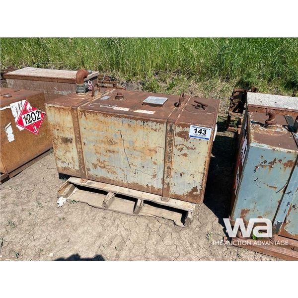 STEEL SQUARE FUEL TANK