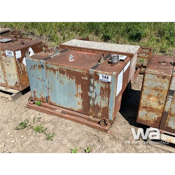 STEEL SQUARE FUEL TANK, BOX & FRAMEWORK