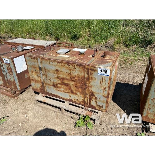 STEEL SQUARE FUEL TANK