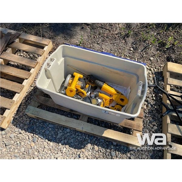 DEWALT CORDLESS TOOLS