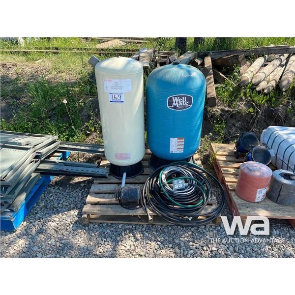 PRESSURE TANKS, GARDEN HOSE, EXTENSION CORD
