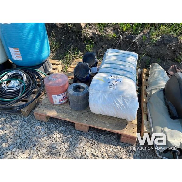 SACKS, BALER TWINE, PORTABLE HEATERS