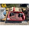 Image 1 : OIL CHANGE PAN, WHEEL CHOCKS, WEATHER FRONT