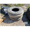 Image 1 : (2) GOODYEAR 11.00-16.5 FRONT TRACTOR TIRES