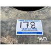 Image 4 : (2) GOODYEAR 11.00-16.5 FRONT TRACTOR TIRES