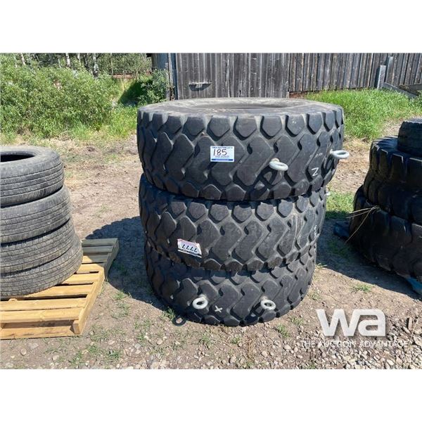 (3) MICHELIN 20.5R25 FLOAT TIRES