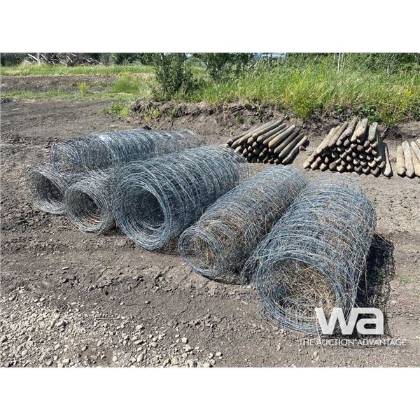 (7) ROLLS OF PAGE WIRE