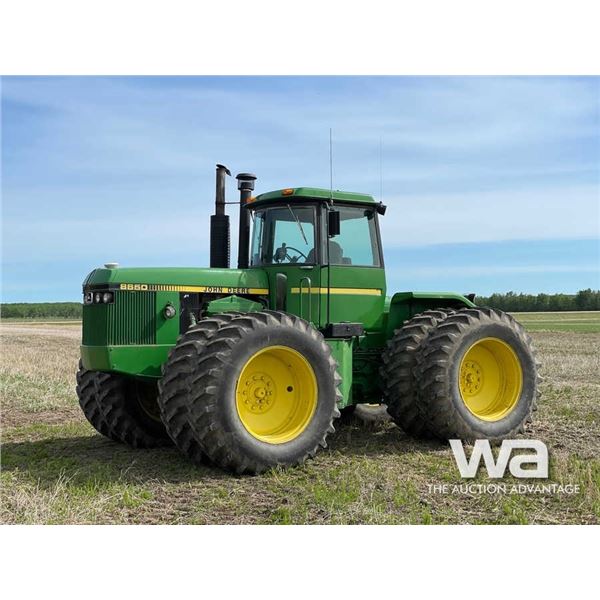 1984 JOHN DEERE 8650 4WD TRACTOR