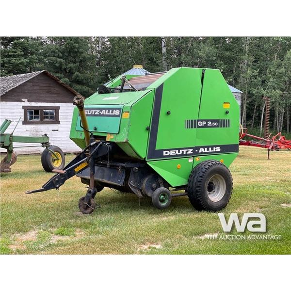 DEUTZ 2.50 ROUND BALER