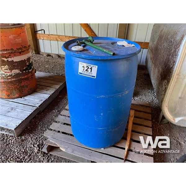 1/3 BARREL OF WINDSHIELD WASHER  ANTI FREEZE