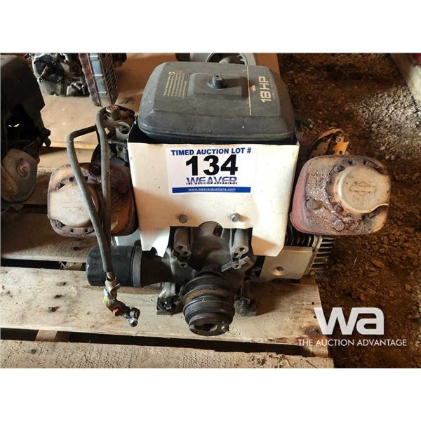 B & S 18 HP MOTOR