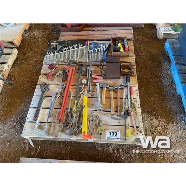 PIPE WRENCHES, HAMMERS, COMBO WRENCHES