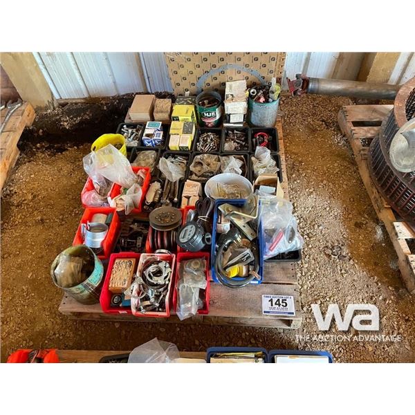 CLAMPS, PULLEYS, STORAGE BINS, NUTS & BOLTS