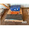 Image 1 : ASPHALT SHINGLES, ROLLER STANDS, BLUE TOTE