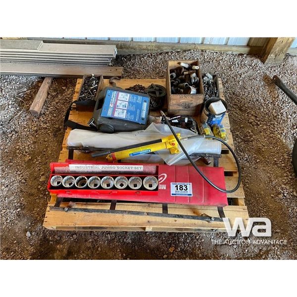 3/4 DRIVE, PORTA POWER,CHAIN HOIST, STRAPS