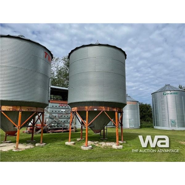 TWISTER 4 RING 14 FT. HOPPER GRAIN BIN