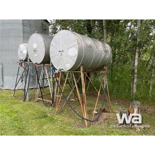 500 GAL. FUEL TANK & STAND