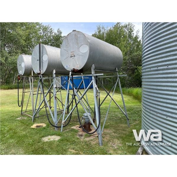 500 GAL. FUEL TANK & STAND