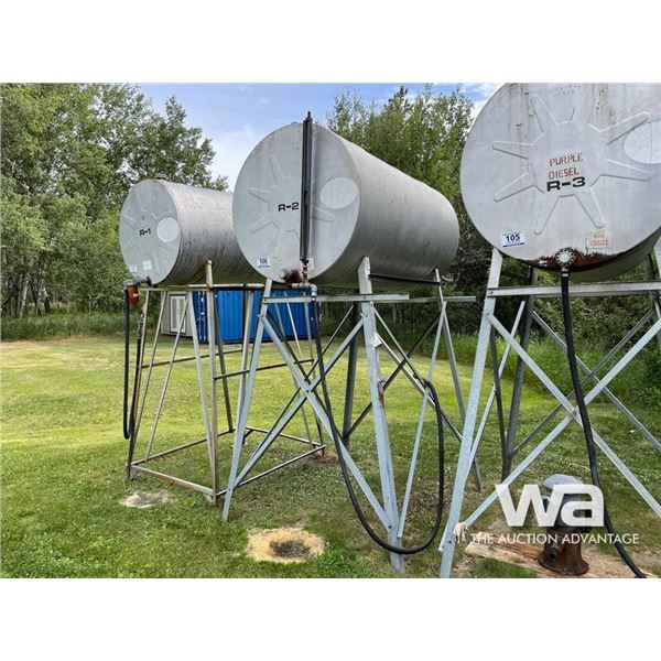 500 GAL. FUEL TANK & STAND