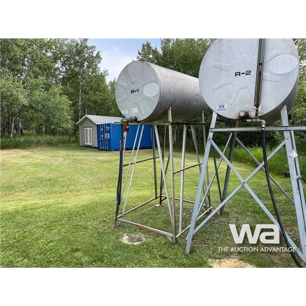 300 GAL. FUEL TANK & STAND