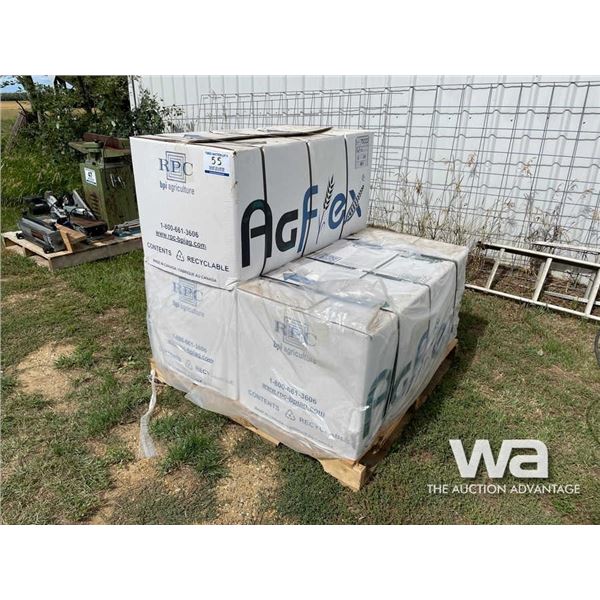 (3) AGFEX GRAIN BAGS