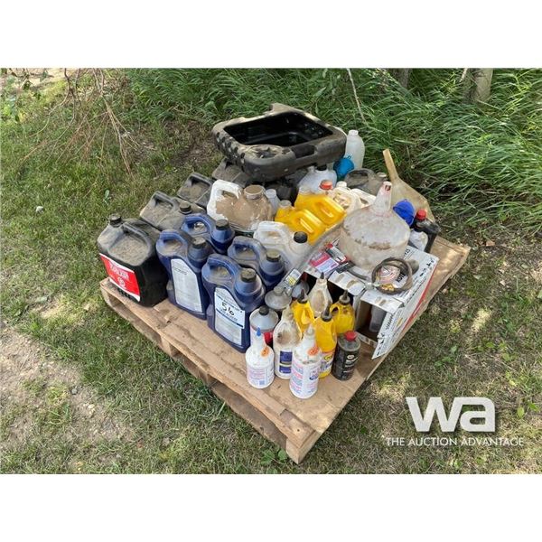 OILS, GREASE TUBES, COOLANT