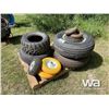 Image 1 : 11L-15 IMPLEMENT TIRE & RIM, MISC. TIRES