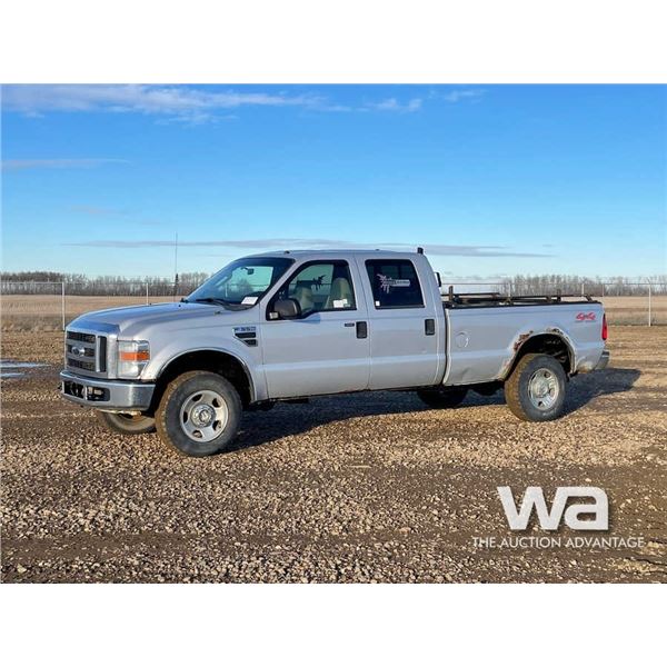 2008 FORD F350 CREW CAB PICKUP