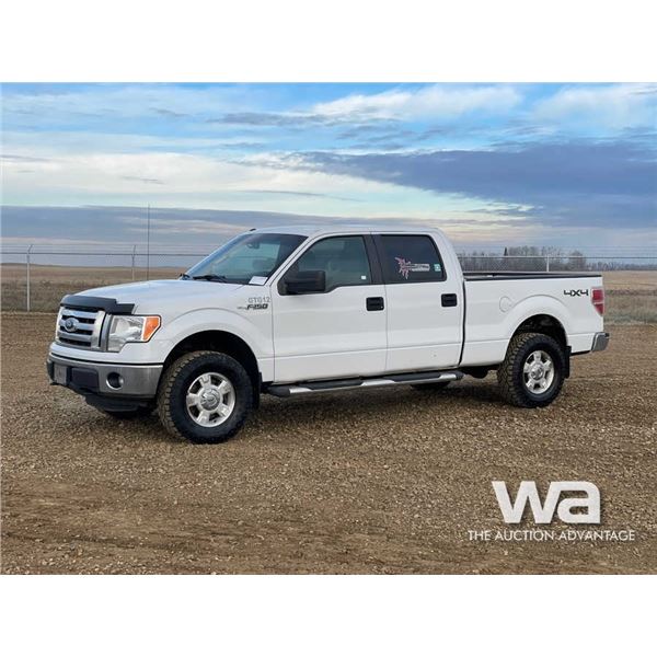 2012 FORD F150 XLT CREW CAB PICKUP