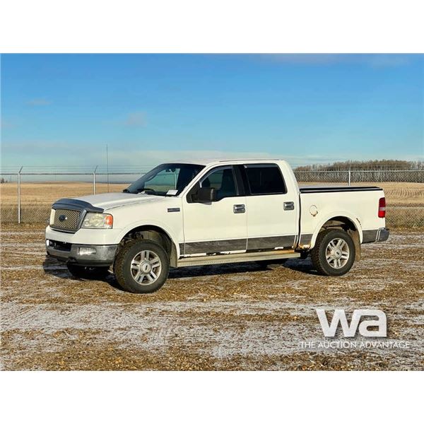 2004 FORD F150 CREW CAB PICKUP