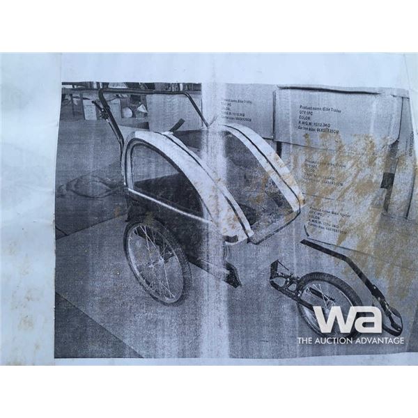 STROLLER & PULL BEHIND BIKE COMBO TROLLY