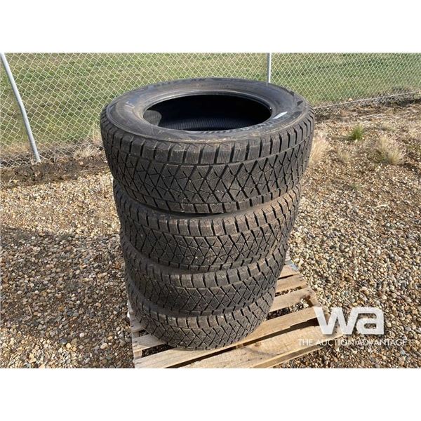 (4) BLIZZAK WINTER 275/60R20 TIRES