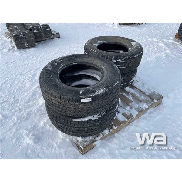 (4) DELINTE 265/70R16 TIRES