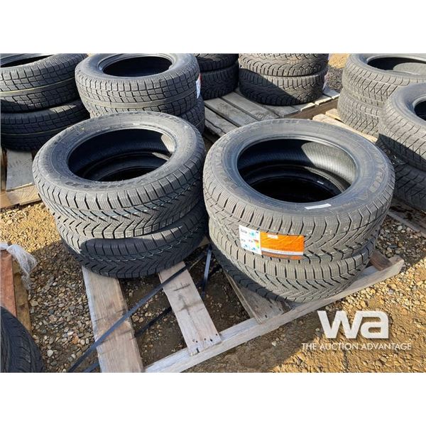 (UNUSED) (4) JOYROAD WINTER RX808 225/60R17 TIRES
