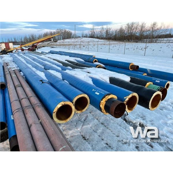 7 PCE 8"-15' TO 30' BLUE INSULATED PIPE