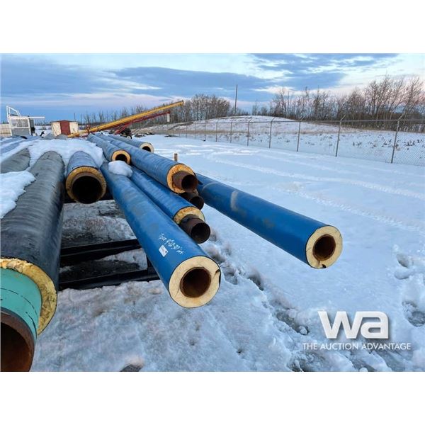 7 PCE 4"-12' TO 30' BLUE INSULATED PIPE